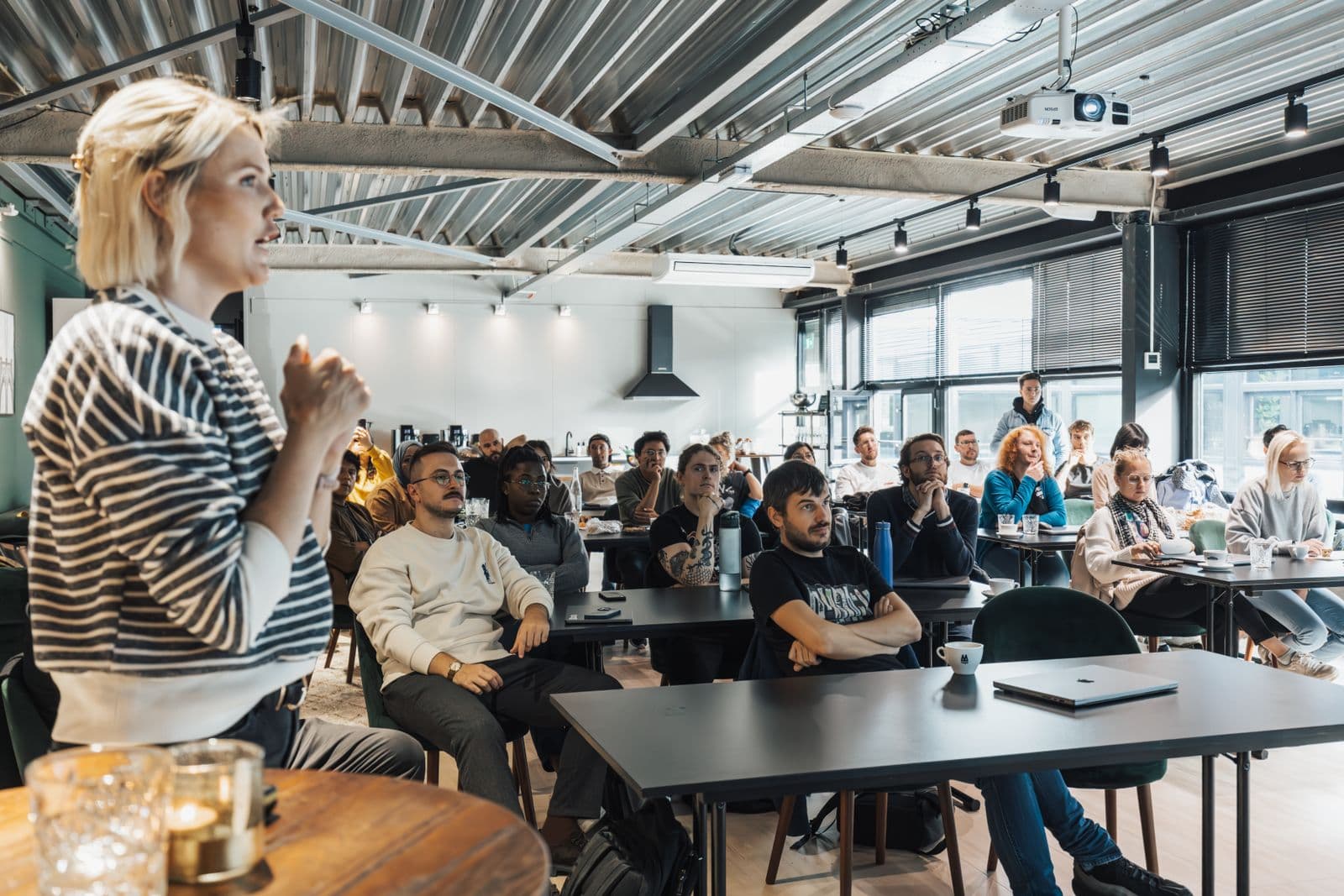 AI training workshop in session